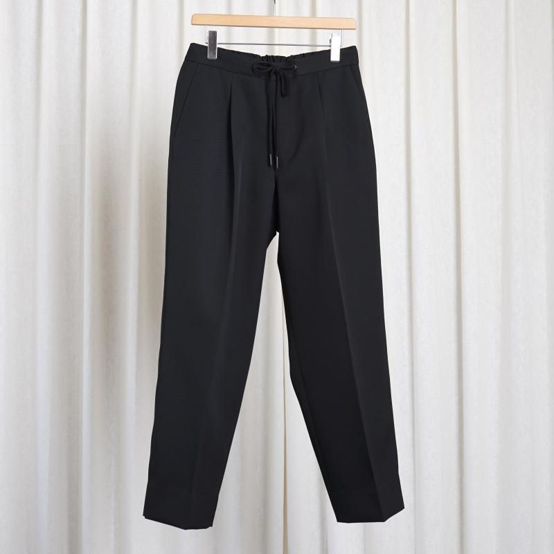 【25S/S】【THE RERACS ザ・リラクス】 THE EASY SLACKS WIDE / BLACK