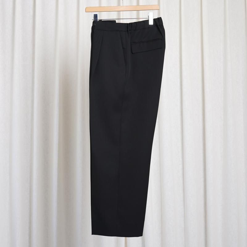 25S/SۡTHE RERACS 饯 THE EASY SLACKS WIDE / BLACK
