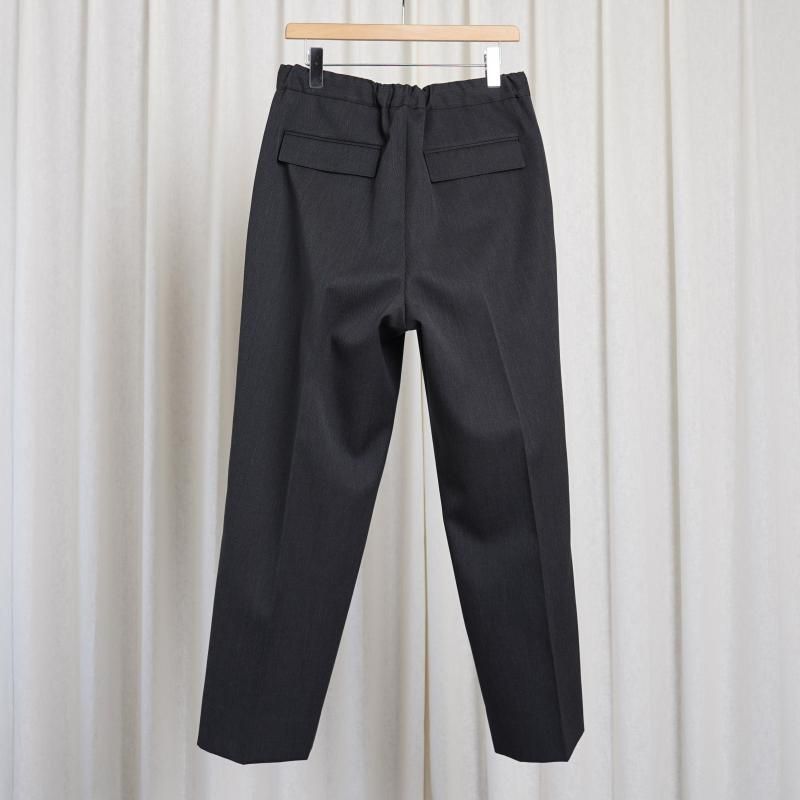 25S/SۡTHE RERACS 饯 THE EASY SLACKS WIDE / TOP GRAY
