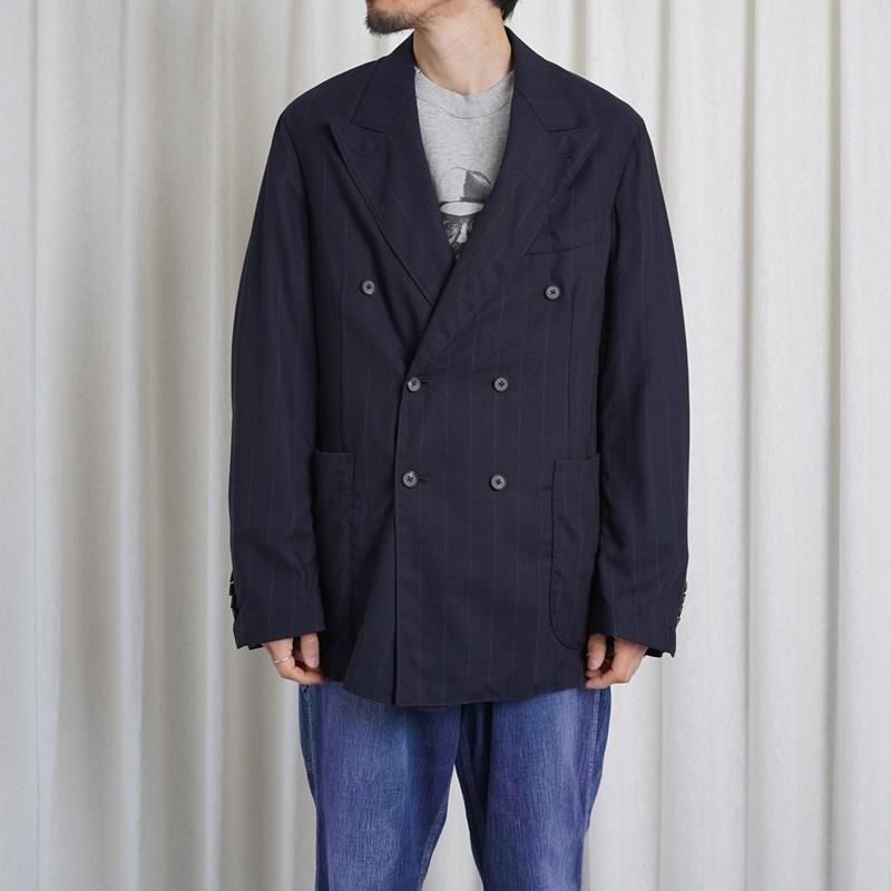 25S/SۡMAATEESONS ޡƥɥ󥺡 UNCON WASHED JK / NVYSTRIPE 