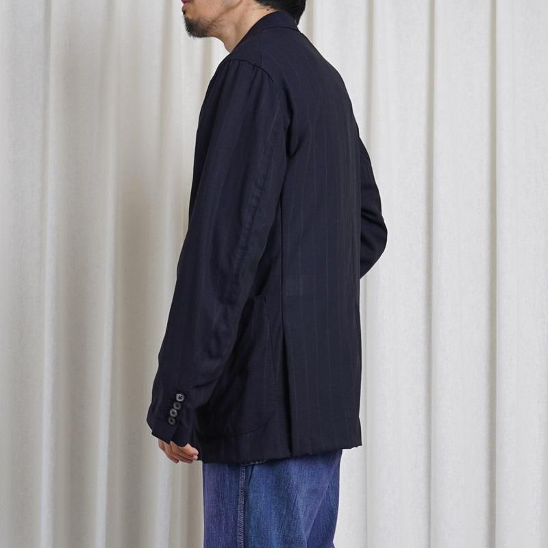 25S/SۡMAATEESONS ޡƥɥ󥺡 UNCON WASHED JK / NVYSTRIPE 