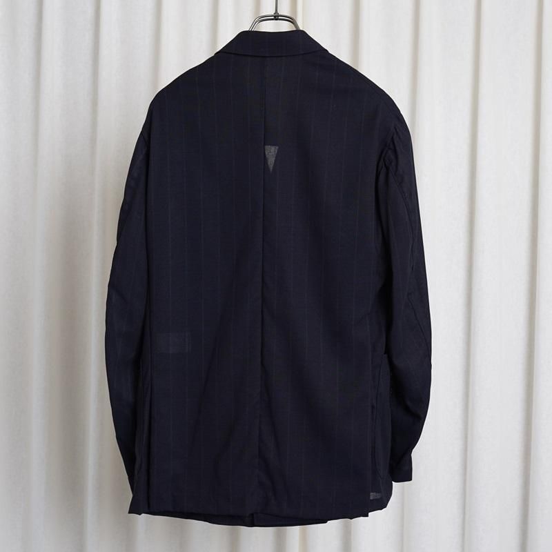25S/SۡMAATEESONS ޡƥɥ󥺡 UNCON WASHED JK / NVYSTRIPE 