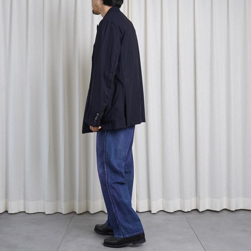 25S/SۡMAATEESONS ޡƥɥ󥺡 UNCON WASHED JK / NVYSTRIPE 