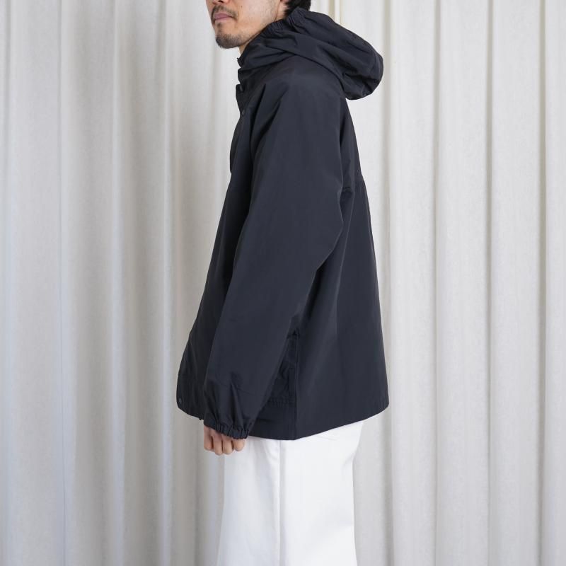 YAECA 䥨 HOODED SHIRTS / DARK NAVY