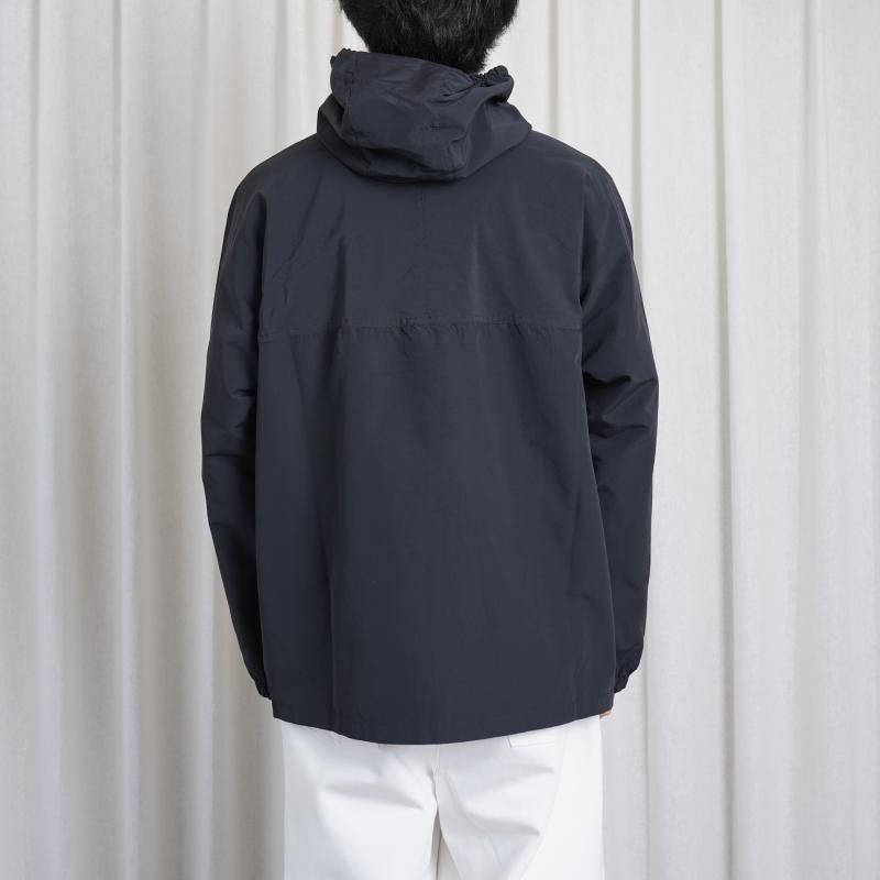 YAECA 䥨 HOODED SHIRTS / DARK NAVY
