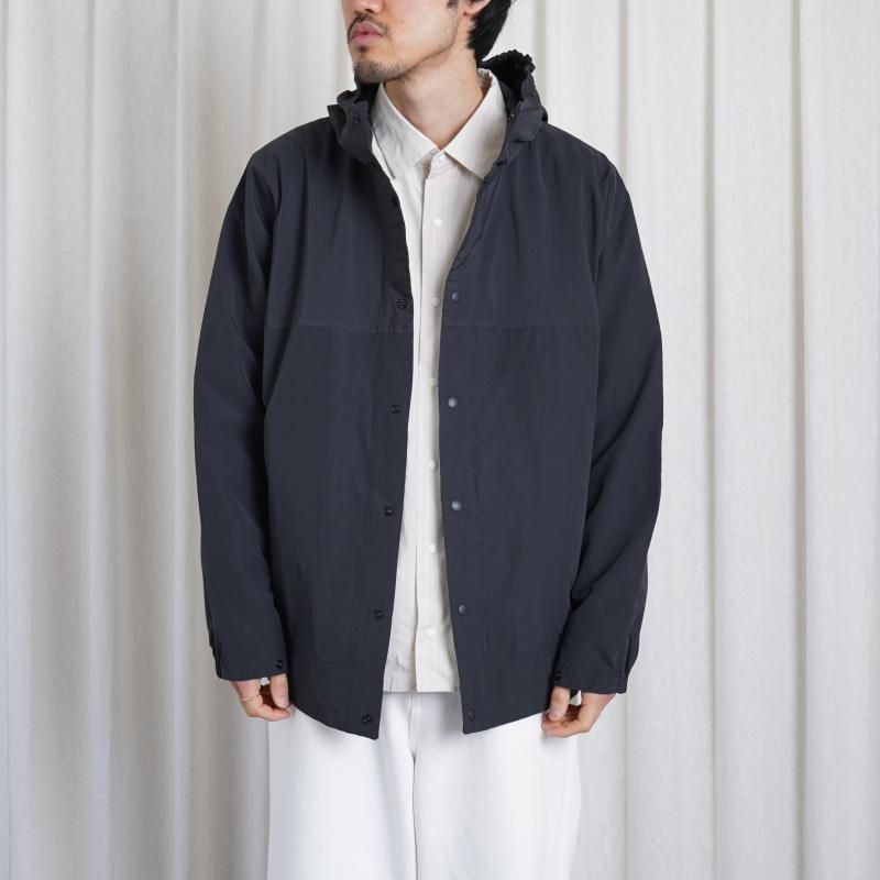 YAECA 䥨 HOODED SHIRTS / DARK NAVY