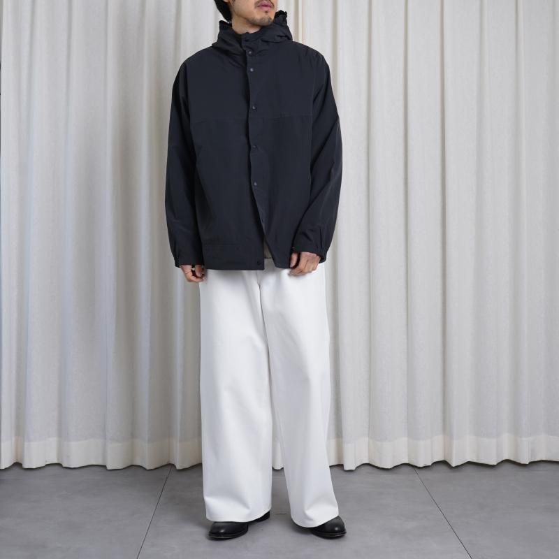YAECA 䥨 HOODED SHIRTS / DARK NAVY