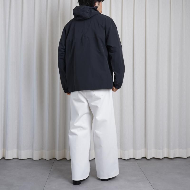 YAECA 䥨 HOODED SHIRTS / DARK NAVY