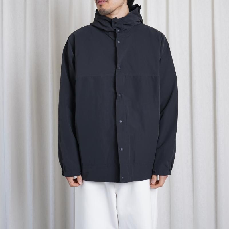 YAECA 䥨 HOODED SHIRTS / DARK NAVY