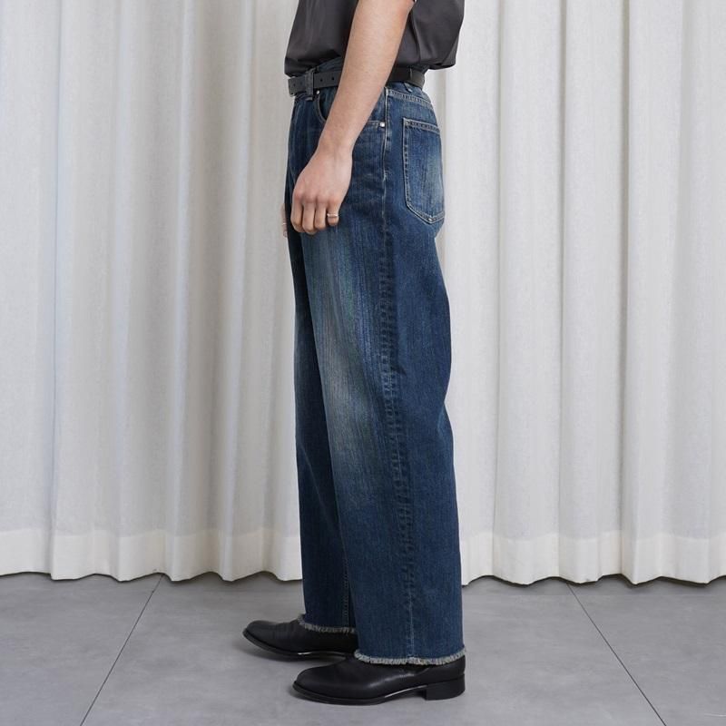 25S/Sۡparatrait ѥȥ쥤ȡ LIGHT RAINBOW NOISE DENIM PT / INDIGO