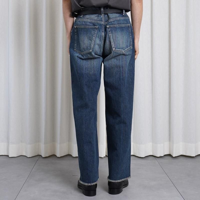 25S/Sۡparatrait ѥȥ쥤ȡ LIGHT RAINBOW NOISE DENIM PT / INDIGO