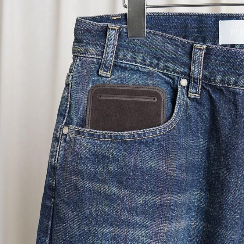 25S/Sۡparatrait ѥȥ쥤ȡ LIGHT RAINBOW NOISE DENIM PT / INDIGO
