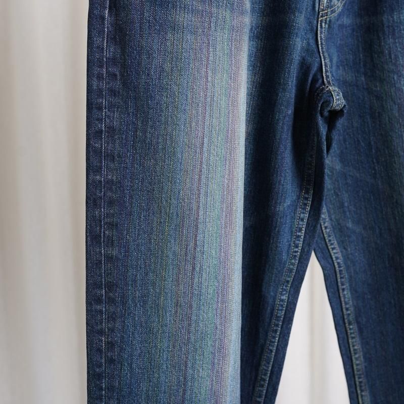 25S/Sۡparatrait ѥȥ쥤ȡ LIGHT RAINBOW NOISE DENIM PT / INDIGO