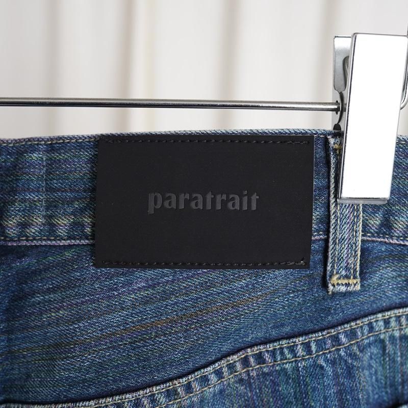 25S/Sۡparatrait ѥȥ쥤ȡ LIGHT RAINBOW NOISE DENIM PT / INDIGO