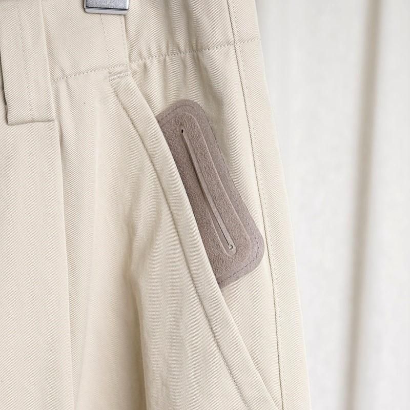 25S/Sۡparatrait ѥȥ쥤ȡ CAKESKIN CHINO PT / BEIGE