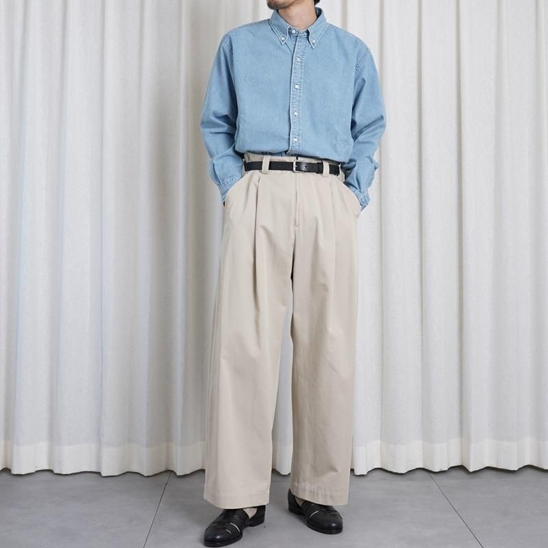 25S/Sۡparatrait ѥȥ쥤ȡ CAKESKIN CHINO PT / BEIGE