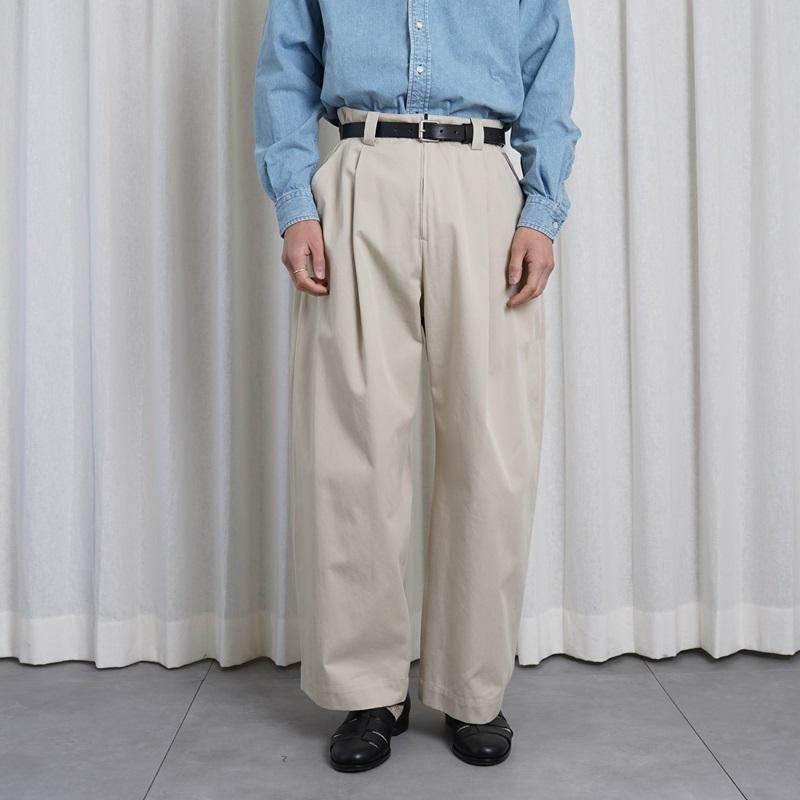 25S/Sۡparatrait ѥȥ쥤ȡ CAKESKIN CHINO PT / BEIGE
