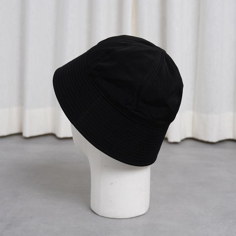 25S/SۡKIJIMA TAKAYUKI ޥ業 CUPRO POLY SATIN SAILOR HAT / BLACK