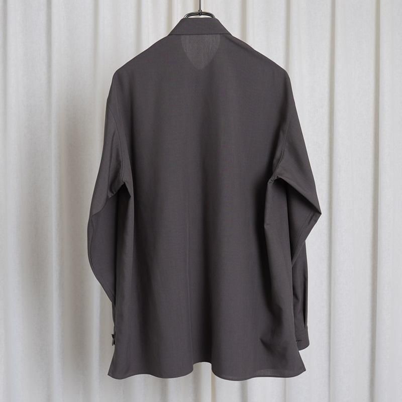 25S/SۡTHE RERACS 饯 THE PARFECT SHIRTS / GUNMETAL GRAY
