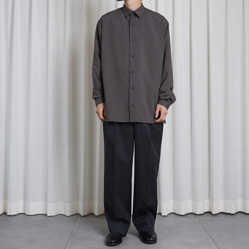 25S/SۡTHE RERACS 饯 THE PARFECT SHIRTS / GUNMETAL GRAY
