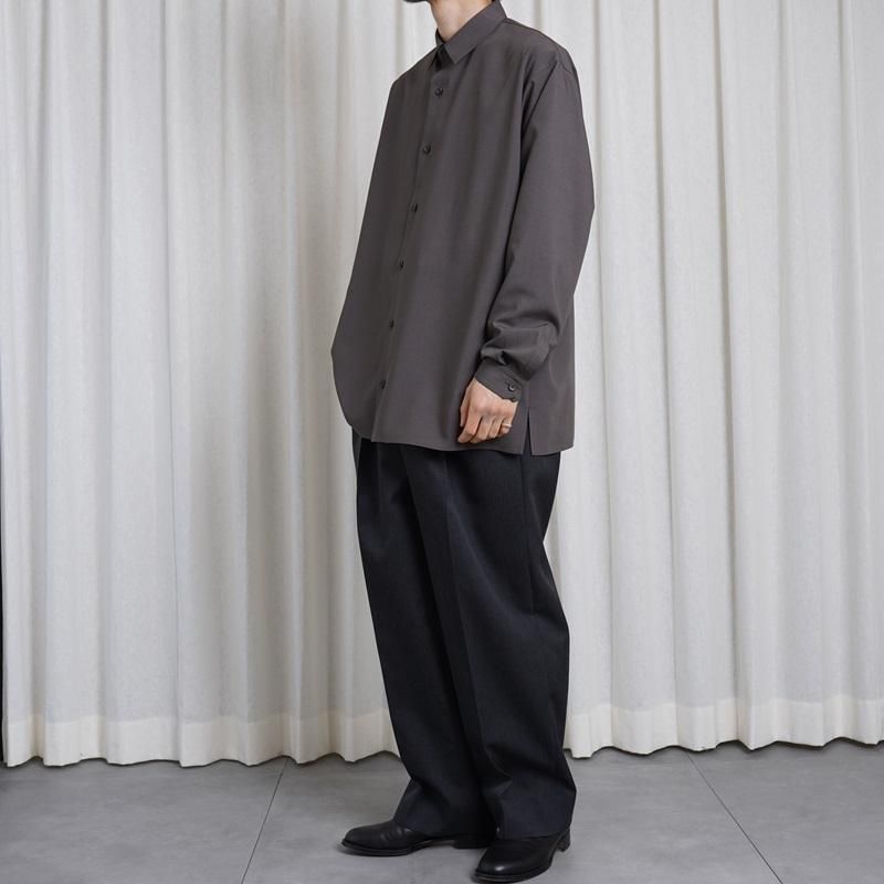 25S/SۡTHE RERACS 饯 THE PARFECT SHIRTS / GUNMETAL GRAY
