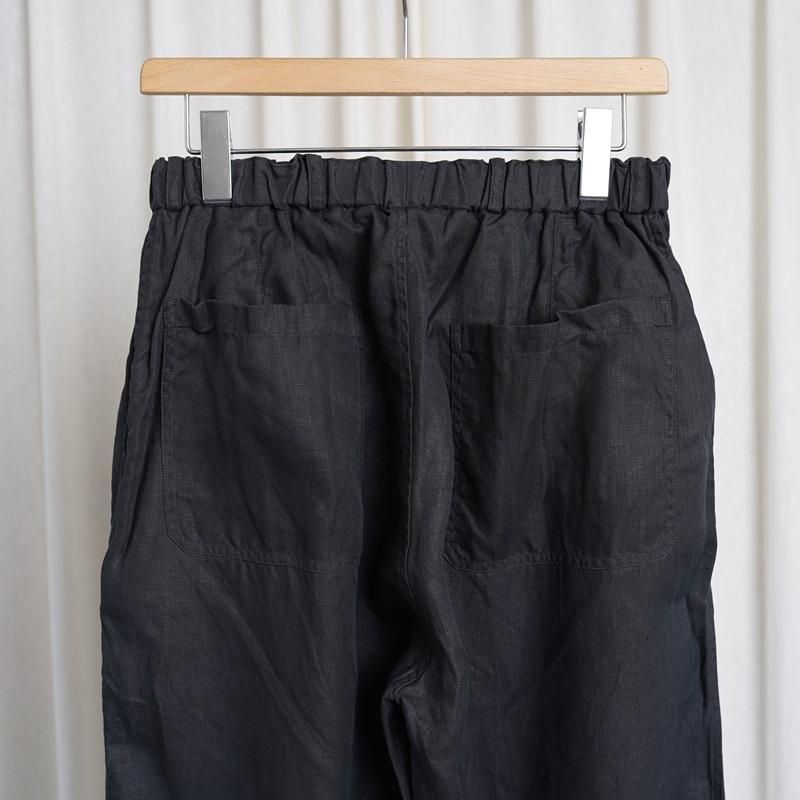 激安特価 MITTAN ミッタン】 さざ波大麻ワイド / 墨黒 - Avelia ONLINE STORE パンツ