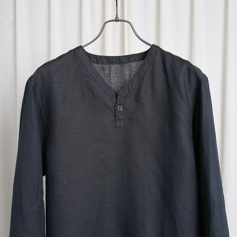 【美品・別注】MITTAN 大麻長袖プルオーバー２ 蓬(濃) サイズ3 別注 MITTAN (ミタン / ミッタン ) SH-140DC 大麻長袖プル