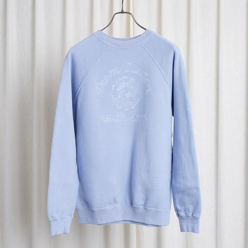 【25S/S】【MAATEE&SONS マーティーアンドサンズ】 PRINT SWEAT / BLUE