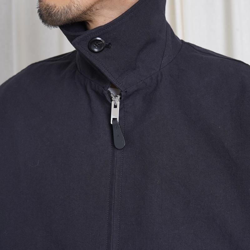 25S/SۡTHE RERACS 饯 RERACS BAL COLLER HARRINGNTON JACKET / DARK NAVY
