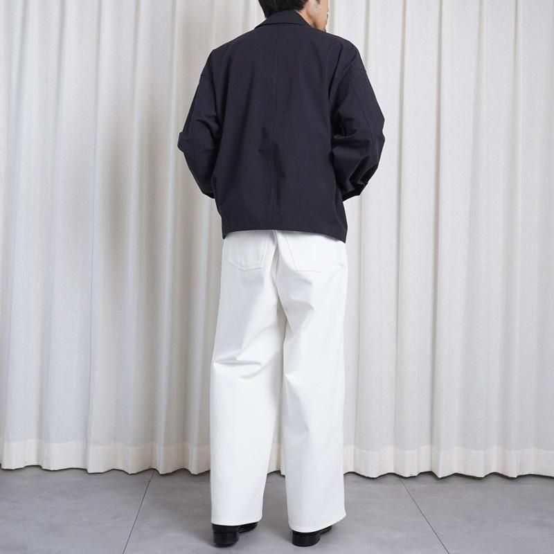 25S/SۡTHE RERACS 饯 RERACS BAL COLLER HARRINGNTON JACKET / DARK NAVY
