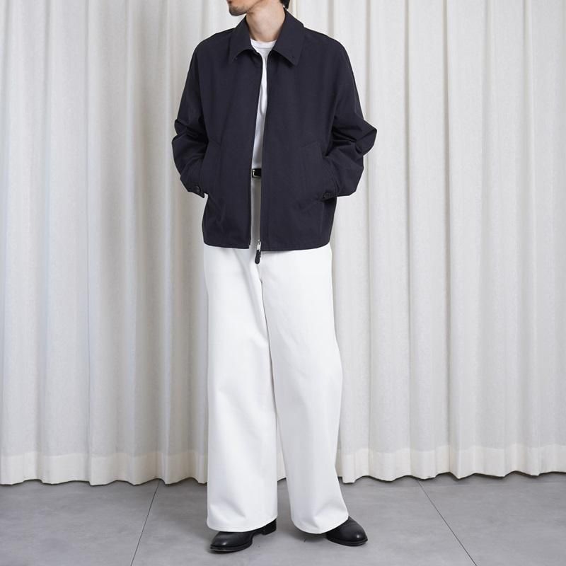 25S/SۡTHE RERACS 饯 RERACS BAL COLLER HARRINGNTON JACKET / DARK NAVY
