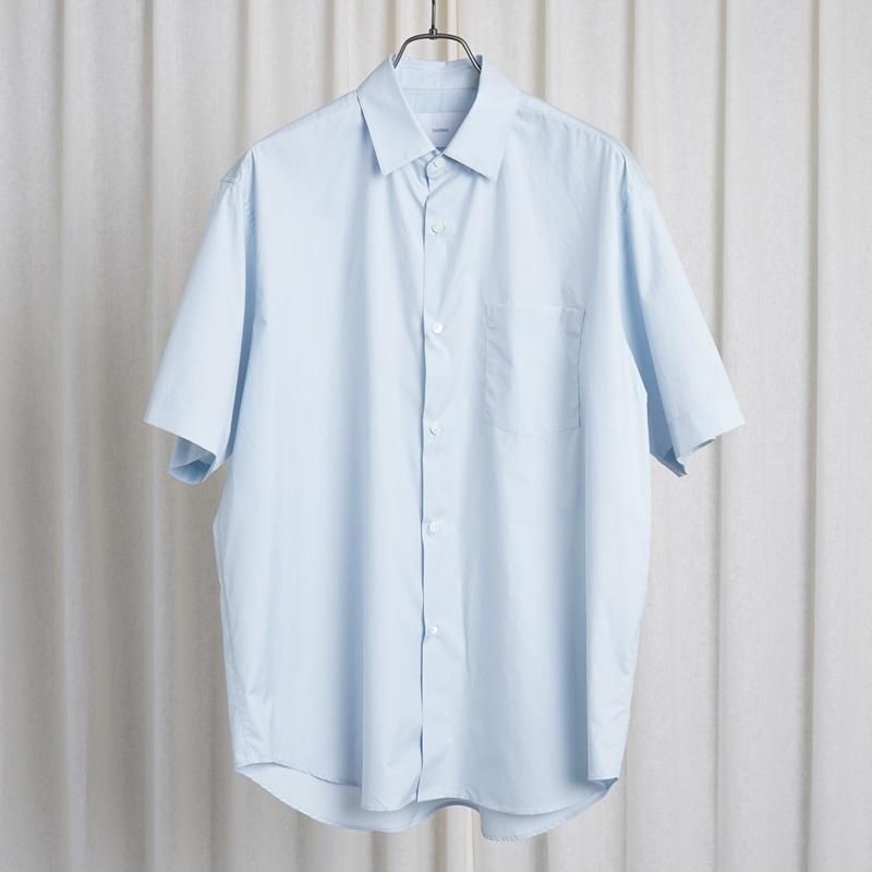 25S/Sۡssstein 奿 OVERSIZED SS SHIRT / OFF BLUE