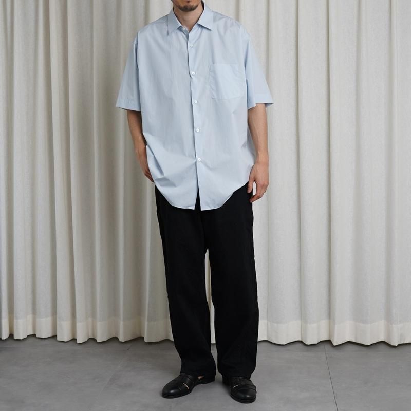 ssstein シュタイン】 OVERSIZED SS SHIRT / OFF BLUE - Avelia