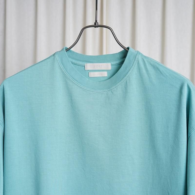 25S/SۡYOKE 衼 YOKE T-SHIRT /  EMERALD


