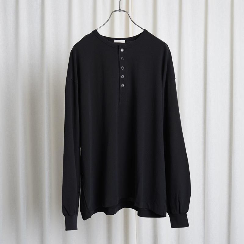 【25S/S】 【ULTERIOR アルテリア】 TWISTED SOFT TENJIKU H/N PO / BLACK