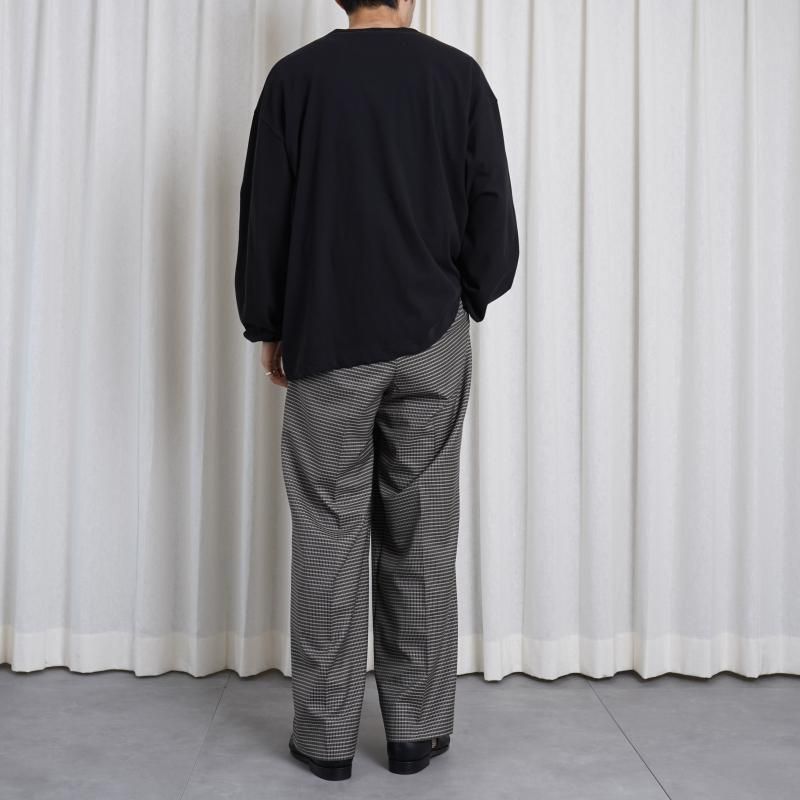 25S/S ULTERIOR ƥꥢ TWISTED SOFT TENJIKU H/N PO / BLACK