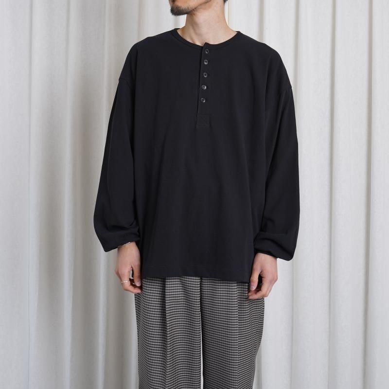 25S/S ULTERIOR ƥꥢ TWISTED SOFT TENJIKU H/N PO / BLACK