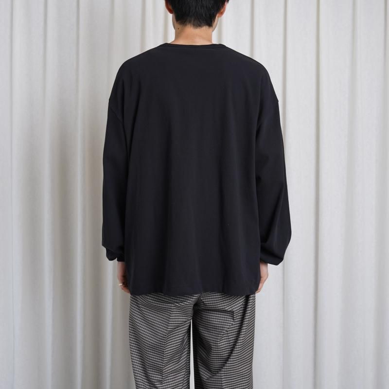 25S/S ULTERIOR ƥꥢ TWISTED SOFT TENJIKU H/N PO / BLACK