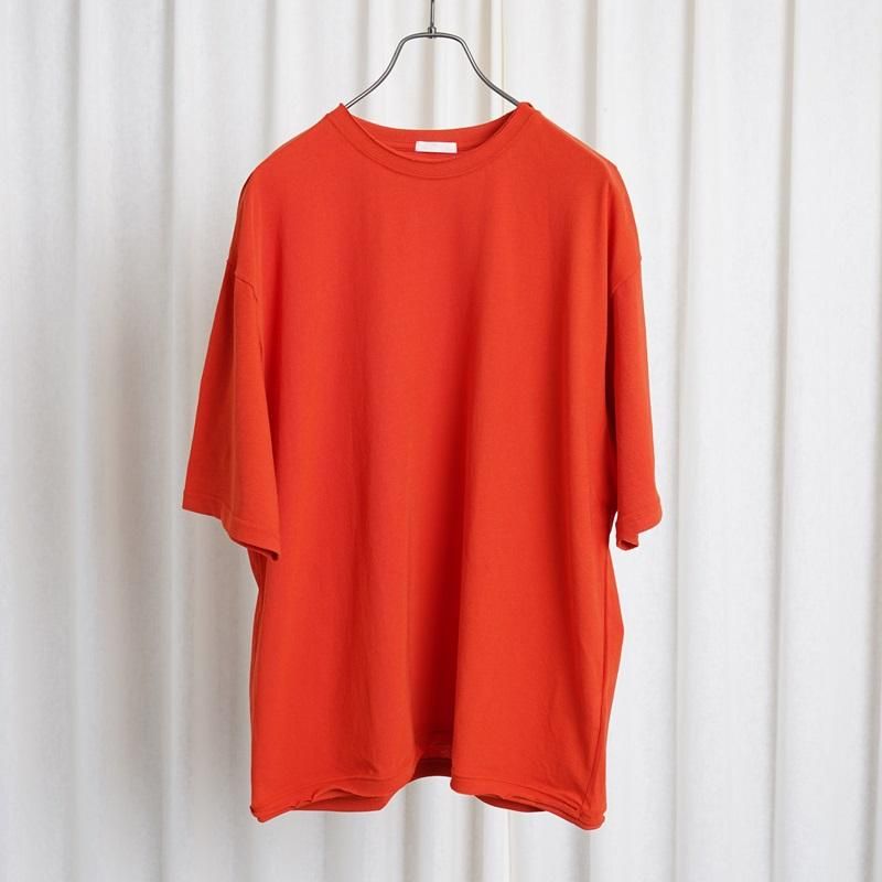 25S/S ULTERIOR ƥꥢ TWISTED SOFT TENJIKU C/O TEE / VERMILION