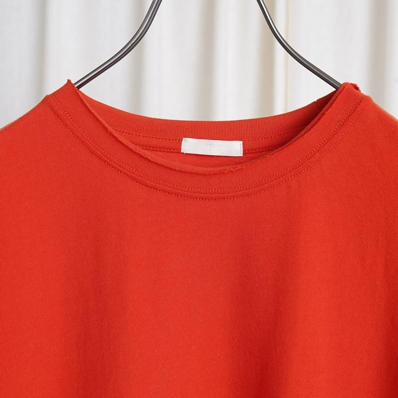 25S/S ULTERIOR ƥꥢ TWISTED SOFT TENJIKU C/O TEE / VERMILION