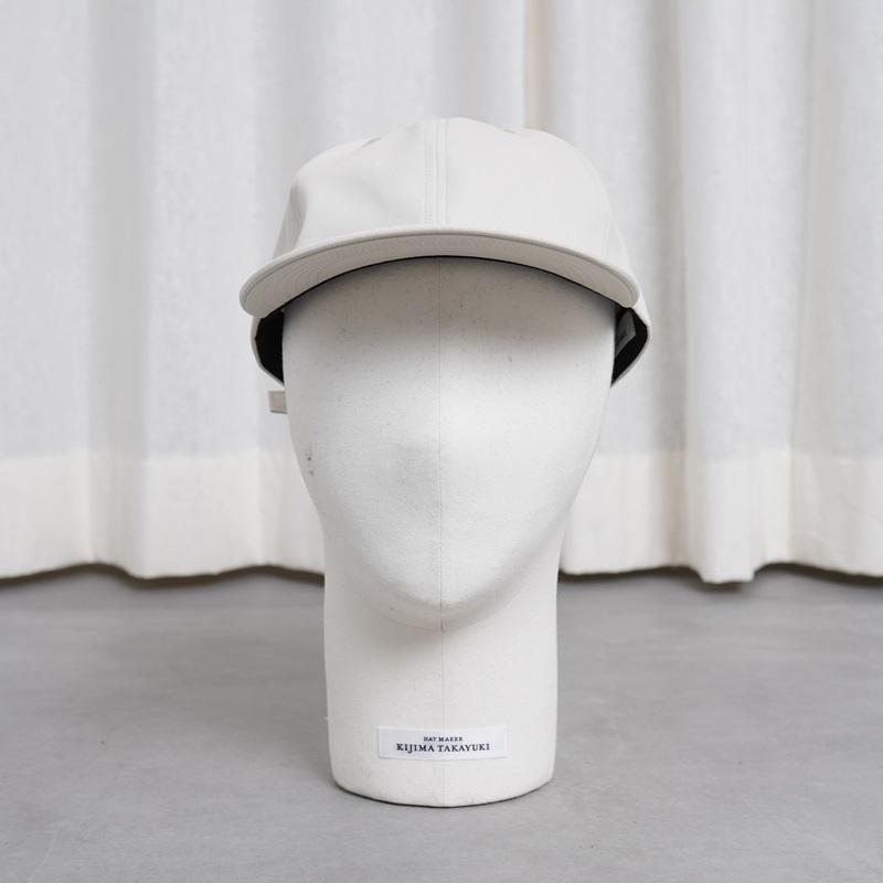 25S/SۡKIJIMA TAKAYUKI ޥ業 COTTON TWILL 6PANEL CAP / GREIGE