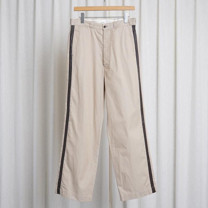 25S/S BISOWN ӥ COTTONGABA SIDELINE CHINO / BEIGE