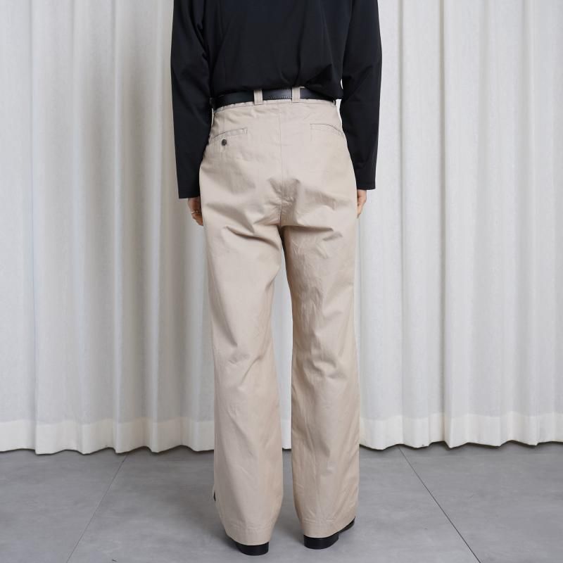 25S/S BISOWN ӥ COTTONGABA SIDELINE CHINO / BEIGE