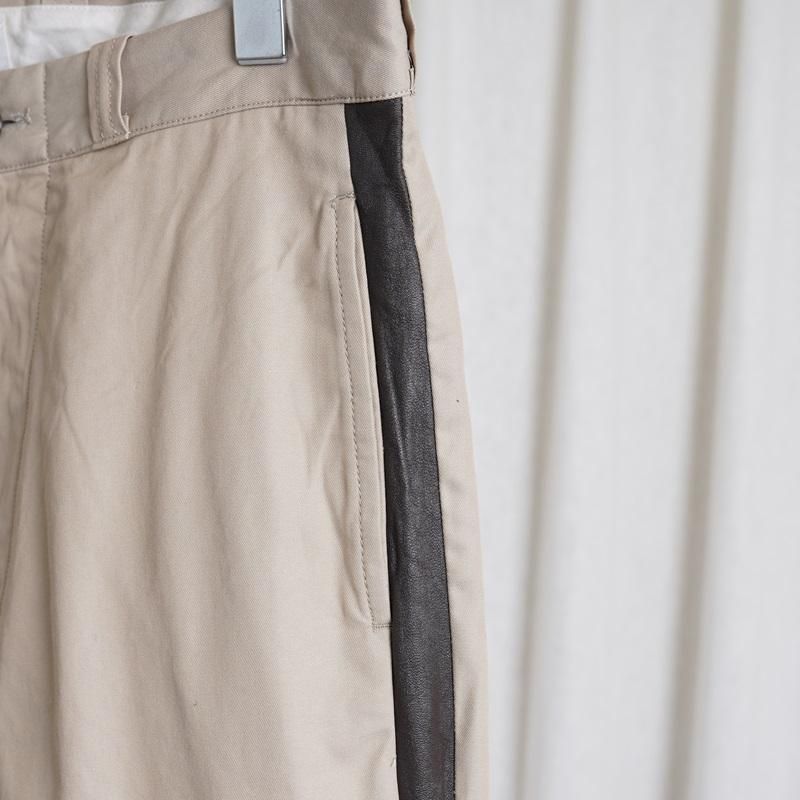 25S/S BISOWN ӥ COTTONGABA SIDELINE CHINO / BEIGE