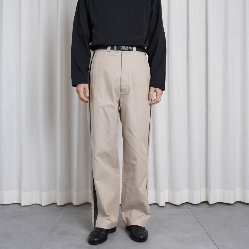 25S/S BISOWN ӥ COTTONGABA SIDELINE CHINO / BEIGE