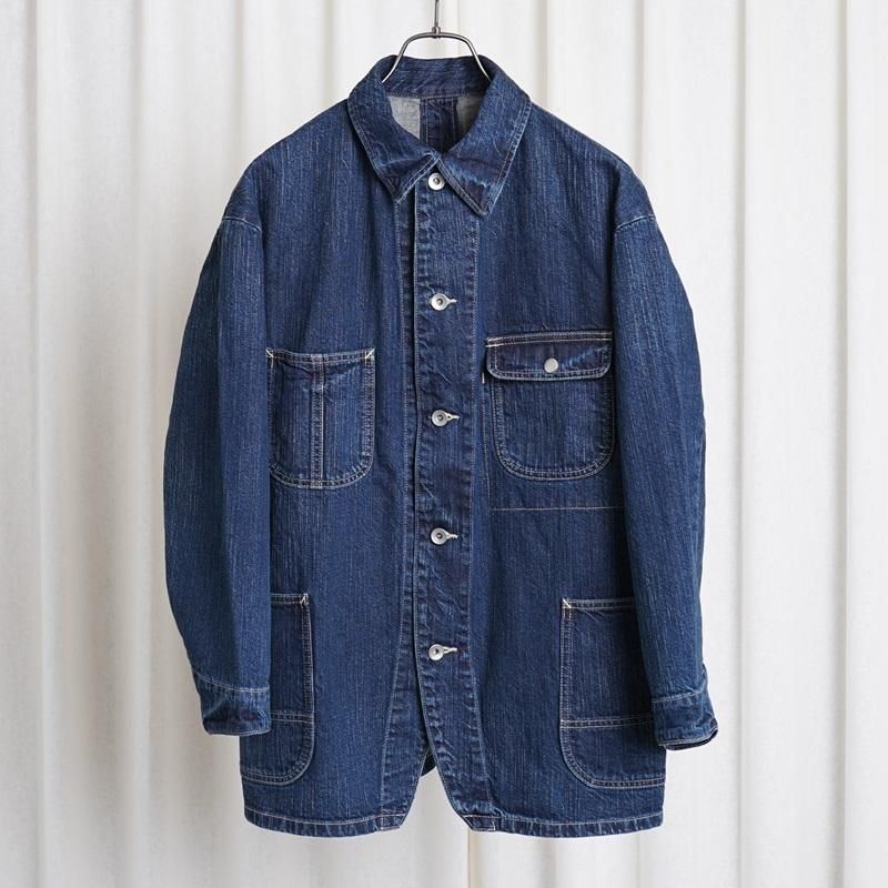 25S/S Porter Classic ݡ饷å STEINBECK DENIM COVERALLS / NAVY