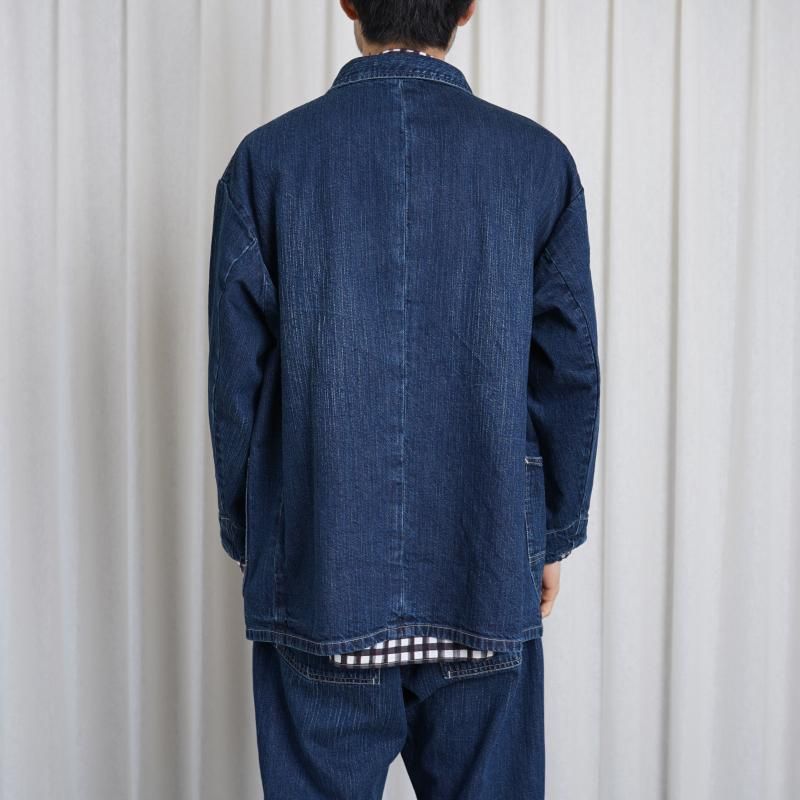 25S/S Porter Classic ݡ饷å STEINBECK DENIM COVERALLS / NAVY