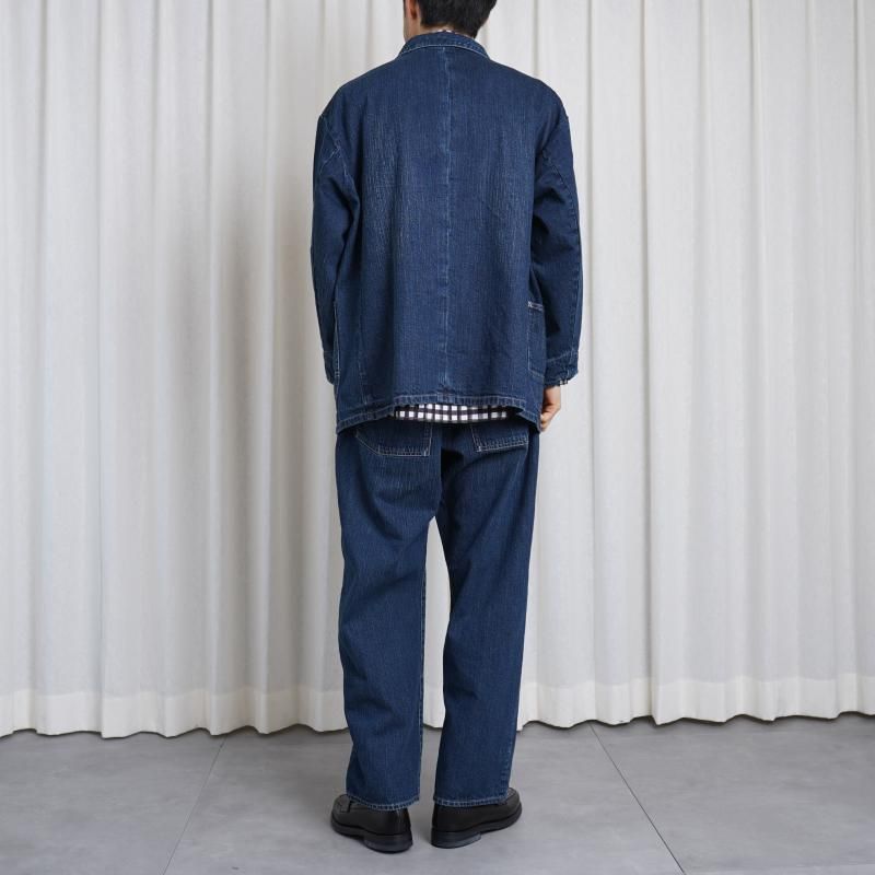 25S/S Porter Classic ݡ饷å STEINBECK DENIM COVERALLS / NAVY