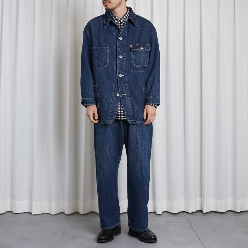 25S/S  Porter Classic ݡ饷å STEINBECK DENIM PANTS / NAVY