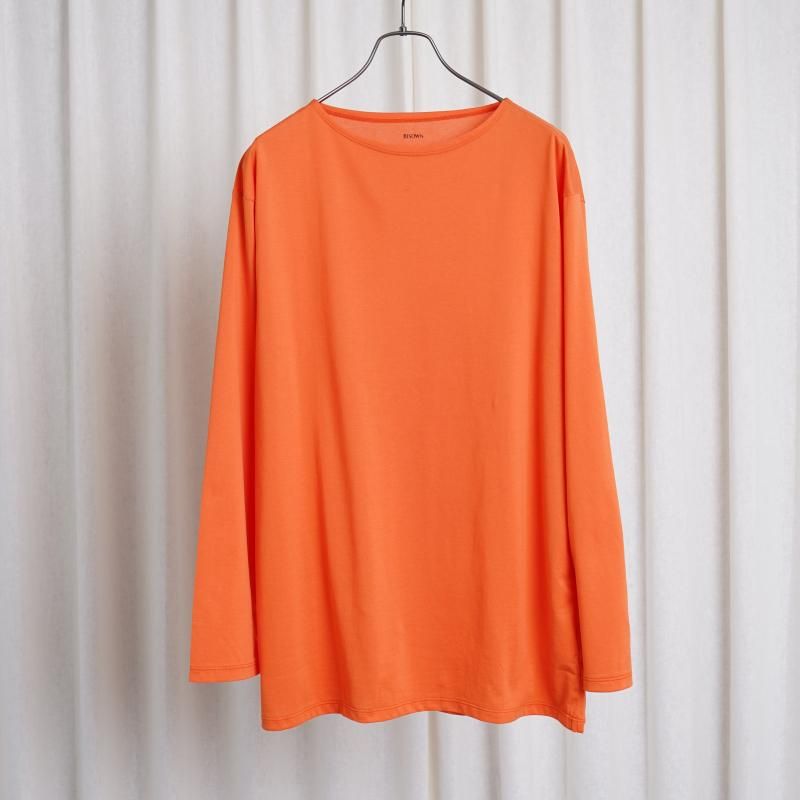 【25S/S】 【BISOWN ビソウン】 BASQUE TEE / CARROT